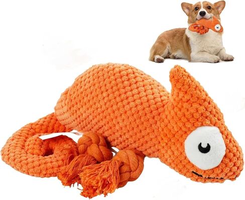 لعبة Bzonsmart Dog Toys ، لعبة الكلب الفخمة الصاخبة للجرو الكلاب الصغيرة المتوسطة ، ولعب جرو ناعم لطيف لتنظيف الأسنان والملل in Saudi Arabia