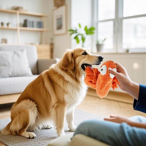 لعبة Bzonsmart Dog Toys ، لعبة الكلب الفخمة الصاخبة للجرو الكلاب الصغيرة المتوسطة ، ولعب جرو ناعم لطيف لتنظيف الأسنان والملل in Saudi Arabia