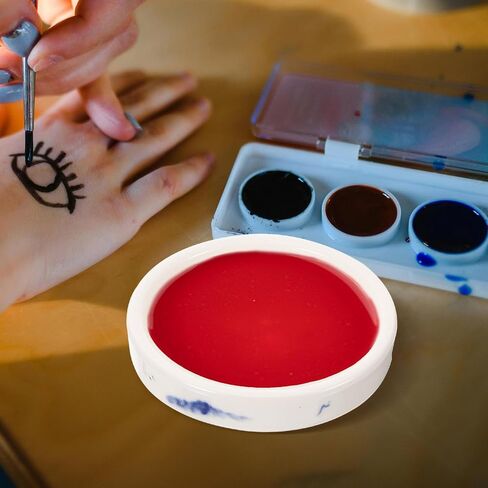 Uonlytech Watercolor Painting Palette Tray Ceramic Art Trays for Paint Mixing Palette Stackable in Saudi Arabia