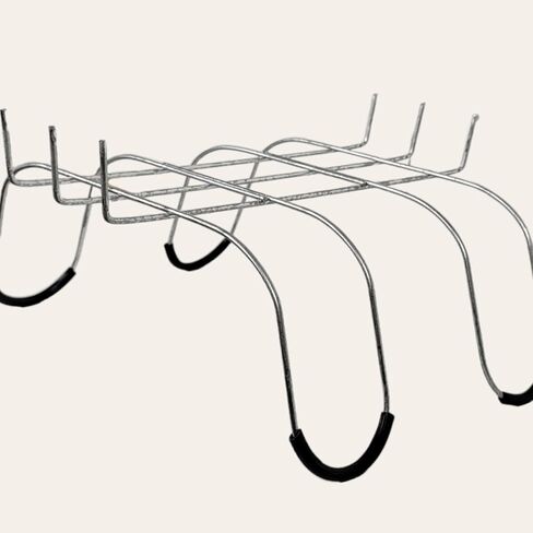Set of 10 12" Metal Cemetery Saddle Forms for Making Headstone Decorations in Saudi Arabia