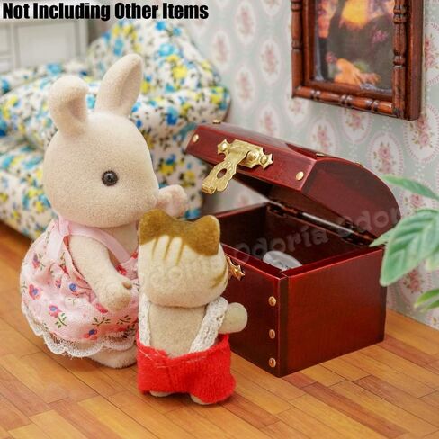 Odoria 1/12 Miniature Treasure Chest Doct Dollhouse Accessories in Saudi Arabia