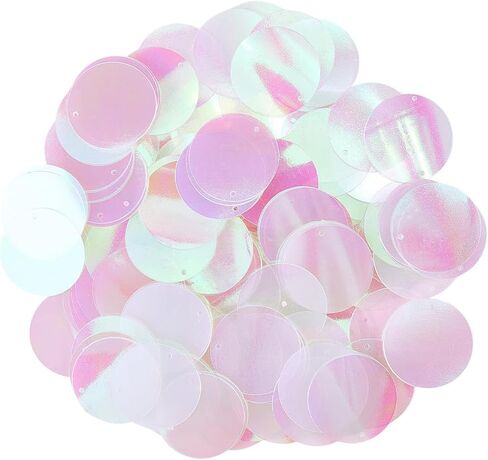 454pcs 20mm paillettes الترتر الأرجواني مسطح مستدير ترتر فضفاض pvc كبير اللمعان اللامع اللامع بايليتات سطاعة كبيرة لخياطة صنع الحرف الزفاف فنون التطريز DIY in Saudi Arabia
