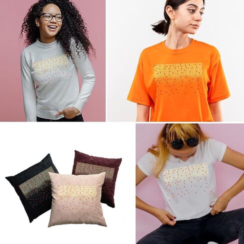 التدرجات الملونة الممتازة الحديد على أحجار الراين بريق نقل الحرارة الكريستال ديكور واضح بلينغ ديي التصحيح رقعة إصلاح الساخنة التزيين للجزرات سترة سترة الفنية in Kuwait