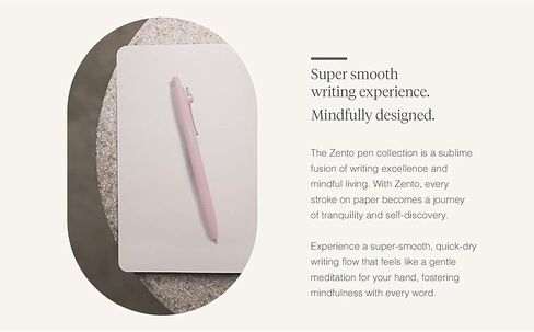 三菱鉛筆 أقلام Zento Gel Ink ، 0.38 مم و 0.5 مم ، ألوان Cloud & Canary | الحبر الأسود | أقلام الحبر هلام | أقلام كتابة أقلام | القرطاسية اليابانية | لوازم المكاتب | 2 عبوة in Kuwait