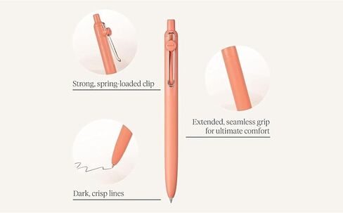 三菱鉛筆 أقلام Zento Gel Ink ، 0.38 مم و 0.5 مم ، ألوان Cloud & Canary | الحبر الأسود | أقلام الحبر هلام | أقلام كتابة أقلام | القرطاسية اليابانية | لوازم المكاتب | 2 عبوة in Kuwait