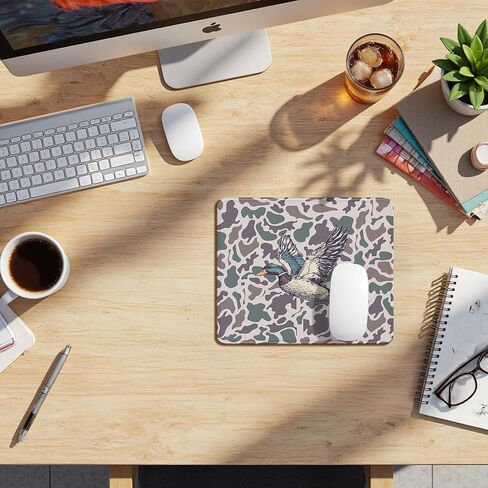 Boho Western Cow Skull Aztec Black Mouse Pad,Western Cow Print for Home Office Dorm Computers Laptop Supplies Desk Accessories Mousepad, 7.9x7.9 Inch,J053 in Kuwait