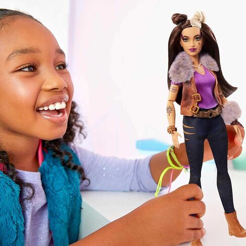 Mattel Disney Zombies 2 Toys ، Wynter Barkowitz Doll Fashion Doll Whare Were Rocker Outfits ، 11 "مفاصل" قابلة للانحناء in Saudi Arabia