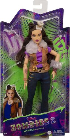 Mattel Disney Zombies 2 Toys ، Wynter Barkowitz Doll Fashion Doll Whare Were Rocker Outfits ، 11 "مفاصل" قابلة للانحناء in Saudi Arabia