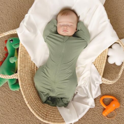 MEXXI Swaddle Baby Sleep Sack With Arms Up, 2 Pack Baby Swaddle,0.5 TOG, S in Saudi Arabia