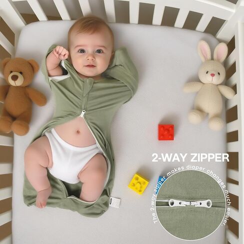 MEXXI Swaddle Baby Sleep Sack With Arms Up, 2 Pack Baby Swaddle,0.5 TOG, S in Saudi Arabia