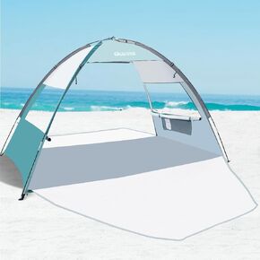 OutdoorMaster Beach Tent Sun Shelter with 2 Doors for 3 Person, UPF50+ in Kuwait