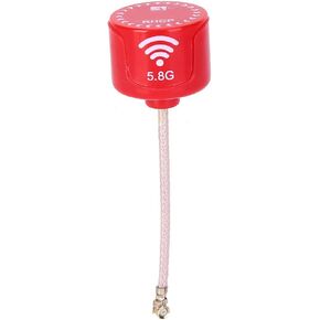5.8Ghz 3dBi RHCP High Gain Antenna for FPV Racing Drone RC Parts Accessory Red (UFL)