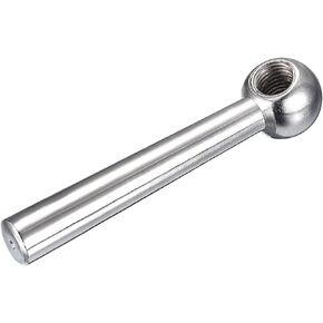uxcell Milling Machine Ball Table Handle, 1Pcs M8 Threaded 65mm/2.56" Length Ball Crank Table Handle Revolving Handle Replacement Parts for Industry Accessory
