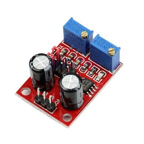 NE555 Duty Cycle Frequency Adjustable Square Wave Signal Generator Board Module by Envistia Mall