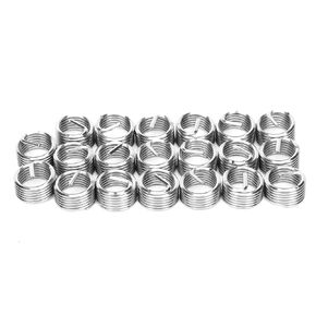 Helicoil Kit, Threaded Inserts, Wire Screw Sleeve Thread Repair Inserts Assortment Kit, 20PCS Thread Repair Sleeve Bushing Screw Stainless Steel Wire Thread Insert M12 X 1.5 (2.5d)