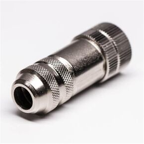 Profibus M12 Field Wireable Connector Assembly Cable Plug Straight with Shiled (8 Pin Female A-Code)