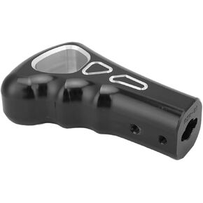Qiilu Shifter Knob Adapter, Shift Knob Handle Car Modification Replacement for Polaris Ranger RZR 800 900 1000 S XP (Black)