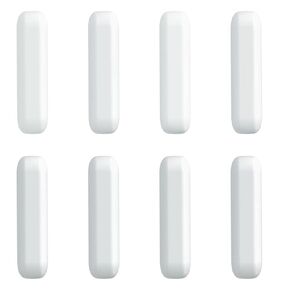 ONiLAB 16PCS 8 * 30mm Magnetic Stirrer Mixer Stir Bars, White Color, Stir Rod Magnetic, Laboratory Magnetic Stir Bar Set,Stir Plate Bar, Stir Plate Magnet Stick
