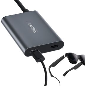 Hibloks AR Smart Glasses Adapter Type-C Data Cable is Suitable for Rokid/Xreal（Nreal）/Thunderbird Converter HUB Expansion Dock Conversion Head Charging Module Accessories