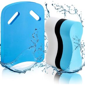 2 Pcs Swimming Kickboard Pull Buoy Set Training Aid Float Pull Buoy Leg Float Swimming Training Equipment Accessories for Hand Leg Adults Children Beginners Exercise Fitness in Saudi Arabia