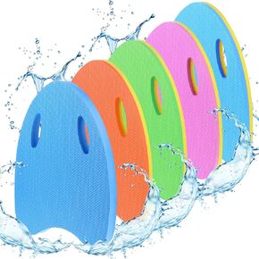 Honoson 5 Pcs Kickboard for Swimming Training Swim Kick Boards with Handle for Kids Adults A Shape Swim Kickboard Floating Lightweight Swimming Training Aid Pool Exercise Equipment for Beginners