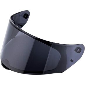 LS2 Assault/Rapid/Stream Outer Face Shield Street Motorcycle Helmet Accessories - Dark Smoke/One Size