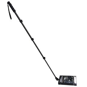 Vehicle Inspection Mirror/Under car Inspection Mirror - 12 Inch Diameter Security Mirror with Wheels and LED Light