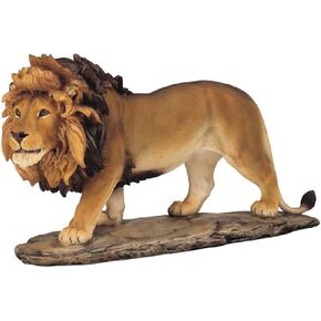 SS-G-11447 Lion Collectible Wild Cat Animal Decoration Figurine Sculpture Model