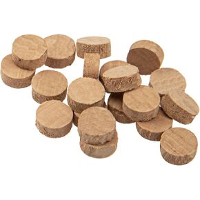 20Pcs Yootones 9.5mm Saxophone Cork Pads Water Key Spit Valve Cork Pad Compatible with Saxophone Trumpet Trombone Replacement Parts
