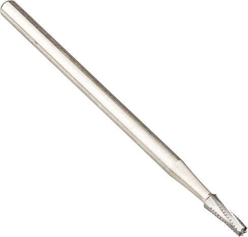 مثاقب كربيد عالية الجودة HP703L (حجم الرأس 2.1 مم، طول الرأس 6.0 مم)، ساق HP للقبضات المستقيمة (44.5 مم)، قطع متقاطع مستدق الطرف، صنع في كندا (عبوة من 6 قطع) in Kuwait