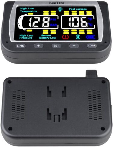 EEZTire-TPMS6ATC نظام مراقبة ضغط الإطارات في الوقت الحقيقي/24 × 7 - شاشة ملونة + 6 أجهزة استشعار in Saudi Arabia