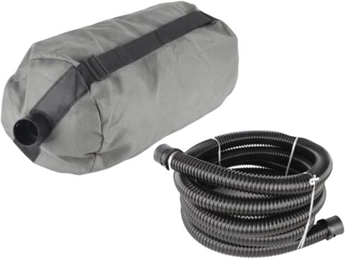 Kikeep Drywall Sander Dust Collection bag Wall Grinding Machine Collection Bag Drywall Sander Attachment (1 Pack with 2m hose) in Saudi Arabia