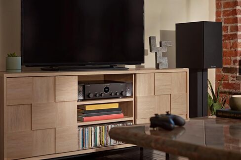 مستقبل Marantz STEREO 70s 2-Ch AV (75W X 2) - مستقبل المسرح المنزلي المدمج 4K/120 و8K، تضخيم فئة A/B، يدعم اتصال Spotify، Airplay 2، Bluetooth، والمزيد عبر Wi-Fi وHEOS Multi-Room in Saudi Arabia