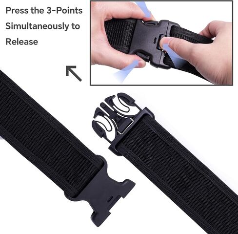 Duty Belt Nylon Police Tactical Belt Gun Duty Belts Law Enforcement with Keeper Utility Security Battle Belt in Saudi Arabia