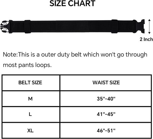 Duty Belt Nylon Police Tactical Belt Gun Duty Belts Law Enforcement with Keeper Utility Security Battle Belt in Saudi Arabia