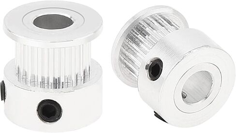 5 Pack GT2 Pulley 16 Teeth 5mm Bore 16T Timing Belt Pulley Wheel Aluminum for 3D Printer in Saudi Arabia