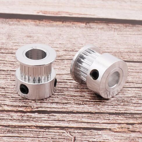 5 Pack GT2 Pulley 16 Teeth 5mm Bore 16T Timing Belt Pulley Wheel Aluminum for 3D Printer in Saudi Arabia
