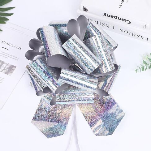 1PC Giant Large Pull Bow Big Glitter Metallic Bow,12 Inch,Great Gift Bows for appliances,Bikes,Table Decorations and Party Events(Gold) in Saudi Arabia