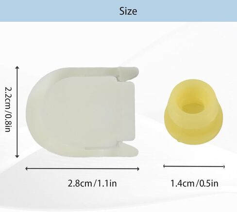 Compatible for Transmission Shifter Linkage Cable Bushing and Cap KV6Z7K340A 13-21 Transit Connect 15-18 Ford Edge 13-19 Escape 13-16 Fusion 13-18 C-Max Yellow in Kuwait