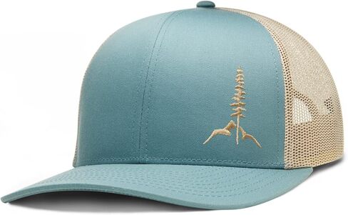 LARIX Trucker Hat - Tamarack Mountain in Saudi Arabia
