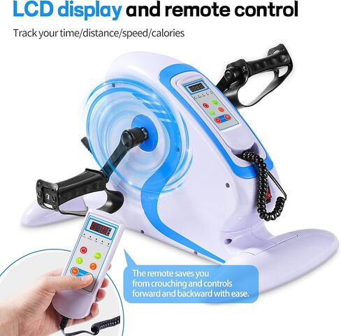 دراجة تمرين بدواسة بمحرك، دراجات تمرين بدواسة كهربائية من نيمي، علاج طبيعي، تدريبات بائع متجول، معدات مساعدة للتعافي للساقين والركبتين والقدمين. in Kuwait