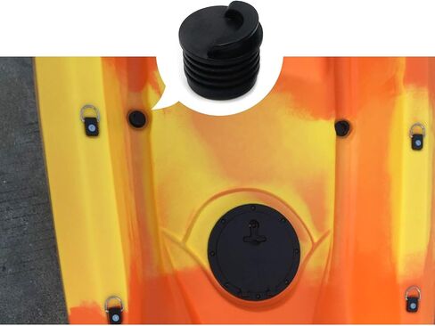 8 Pcs Kayak Marine Boat Scupper Stoppers Plugs Bungs Waterproof Plug Rubber Plug for Kayak Canoe Boat Drain Holes Plugs in Saudi Arabia