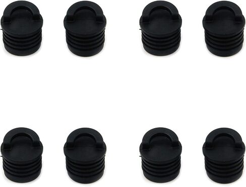 8 Pcs Kayak Marine Boat Scupper Stoppers Plugs Bungs Waterproof Plug Rubber Plug for Kayak Canoe Boat Drain Holes Plugs in Saudi Arabia