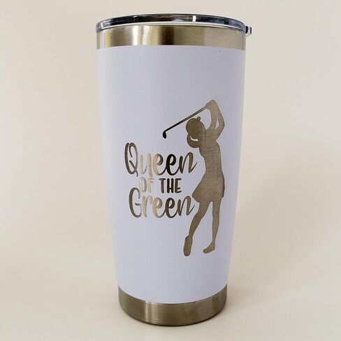 Golf Coffee Cup, Golf Insulated Tumbler Travel Mug for Women, 20 oz Golfing Coffee Tumbler in Saudi Arabia