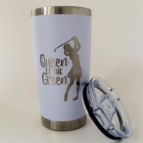 Golf Coffee Cup, Golf Insulated Tumbler Travel Mug for Women, 20 oz Golfing Coffee Tumbler in Saudi Arabia