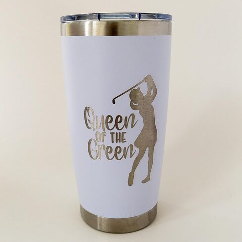 Golf Coffee Cup, Golf Insulated Tumbler Travel Mug for Women, 20 oz Golfing Coffee Tumbler in Saudi Arabia