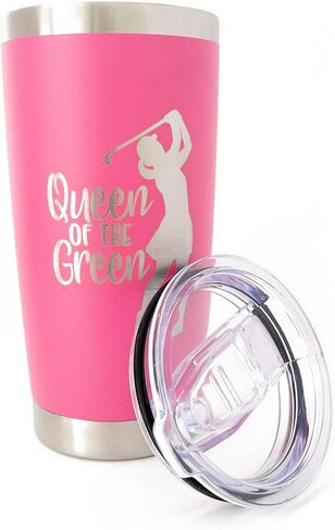 Golf Coffee Cup, Golf Insulated Tumbler Travel Mug for Women, 20 oz Golfing Coffee Tumbler in Saudi Arabia