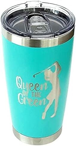 Golf Coffee Cup, Golf Insulated Tumbler Travel Mug for Women, 20 oz Golfing Coffee Tumbler in Saudi Arabia