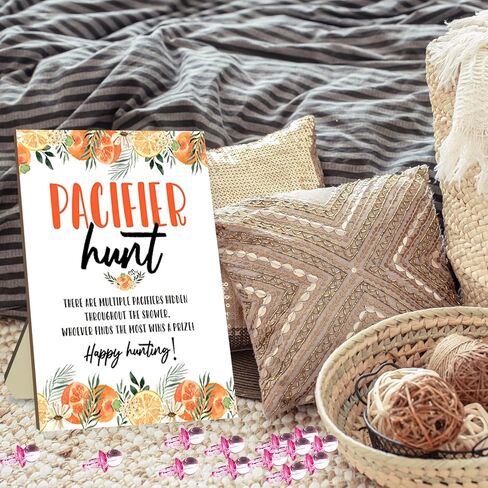 ألعاب استحمام الأطفال من Leafs Pacifier Hunt، لعبة صيد اللهايات للأطفال، 50 لهاية أطفال من الأكريليك الأزرق ولهايات بلاستيكية صغيرة ولوحة تسجيل خشبية لصيد اللهايات للأطفال، مجموعات ألعاب استحمام الطفل in Kuwait