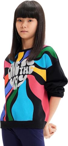 Desigual Girl Knit Sweat Long Sleeve in Saudi Arabia
